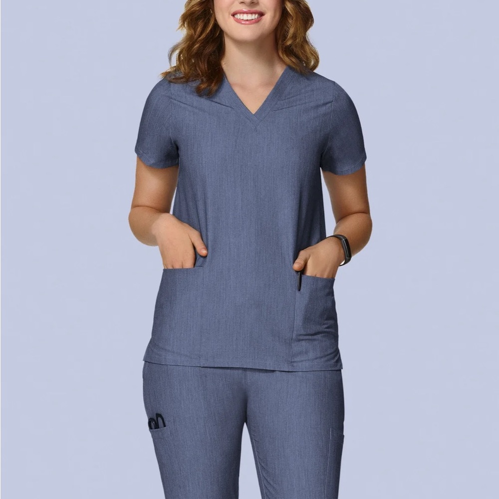 mandala scrubs top